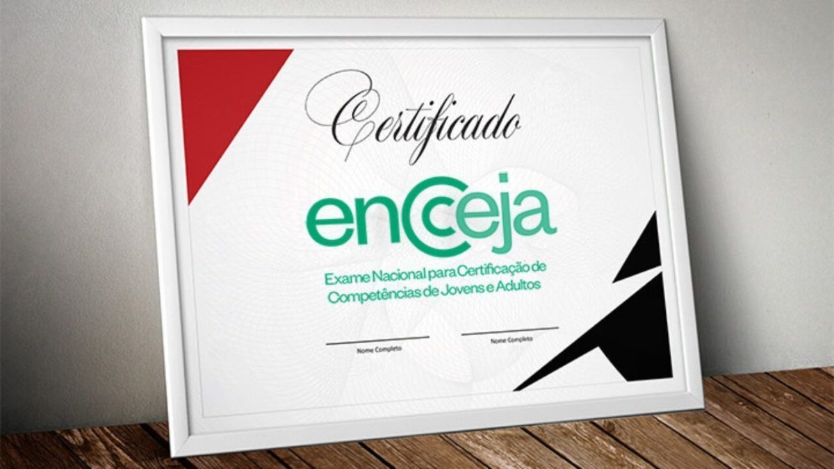 Certificado do Encceja